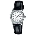 【CASIO】經典日期星期顯示窗皮帶腕錶-白(LTP-V006L-7B) 價格比較,價格查詢,歷史價格詳細信息