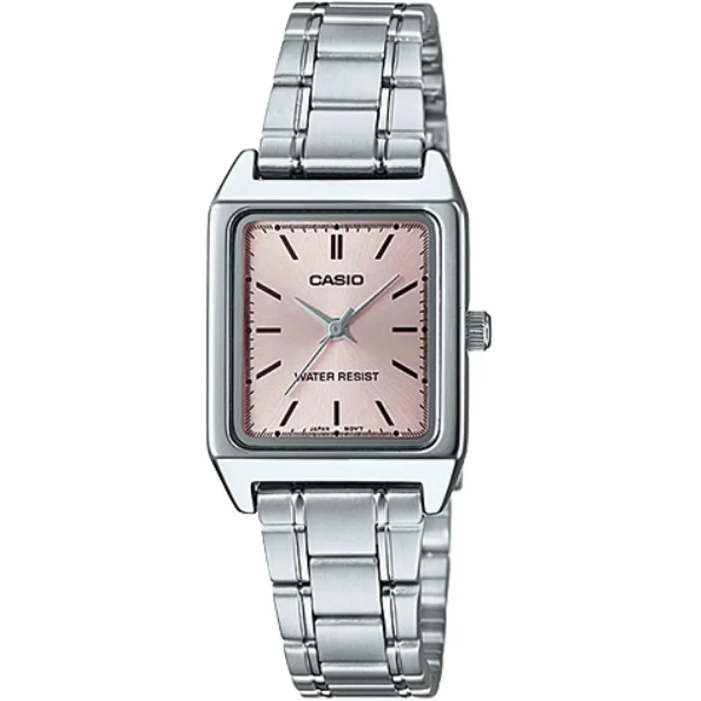 【CASIO】小巧淑女方形不鏽鋼腕錶-白面羅馬時刻(LTP-V007D-7B) 歷史價格詳細信息