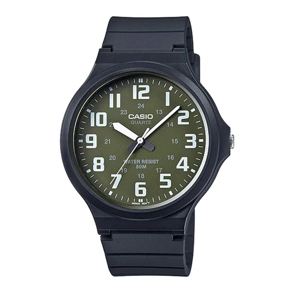 【CASIO】MW-240-3B 簡約俐落大三針/清楚的時刻MW-240系列/男用款/43mm【第一鐘錶】 歷史價格詳細信息