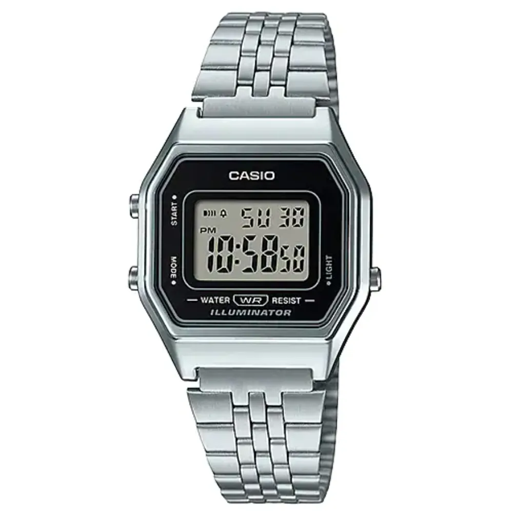 【CASIO】復古黑魔鬼簡約酒桶電子錶-黑 (B-640WB-1A)正版宏崑公司貨 歷史價格詳細信息