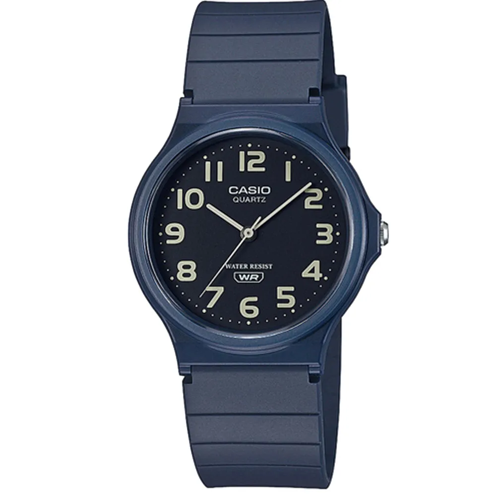 CASIO 超輕巧休閒時尚大地色系列圓形數字錶-米白 (MQ-24UC-8B) 歷史價格詳細信息