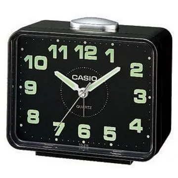 【CASIO 】夜光指針桌上型鬧鐘(黑) 歷史價格詳細信息