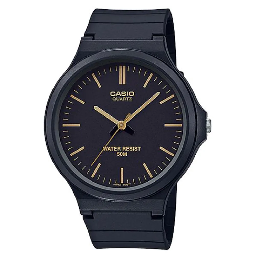 【CASIO】 簡約指針式撞色錶盤設計-黑面橘數字 (MW-240-4B) 歷史價格詳細信息