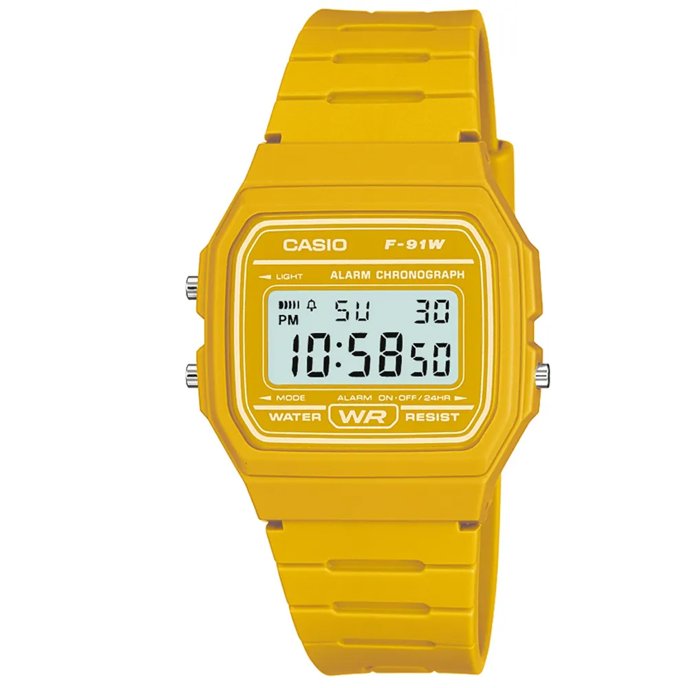 CASIO  經典運動電子錶(黃框) 歷史價格詳細信息