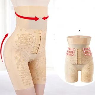 狐狸姬，M-3L炫華塑身腰封提臀排扣排勾塑身衣半身-局部(膚) 歷史價格詳細信息