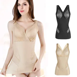 狐狸姬，M-3L塑身衣琳娜有罩杯連身平角透氣修飾塑身衣(多色) 歷史價格詳細信息