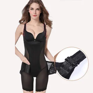 狐狸姬，塑身衣簡愛連身三角下勾透氣修飾塑身衣(M-3XL) 歷史價格詳細信息