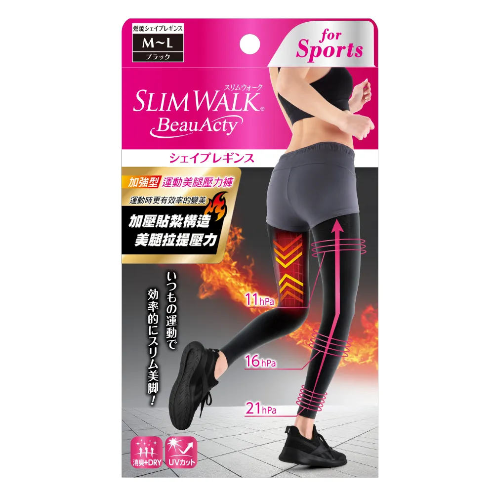 SLIMWALK加強型 運動美腿壓力褲內搭S/M 歷史價格詳細信息