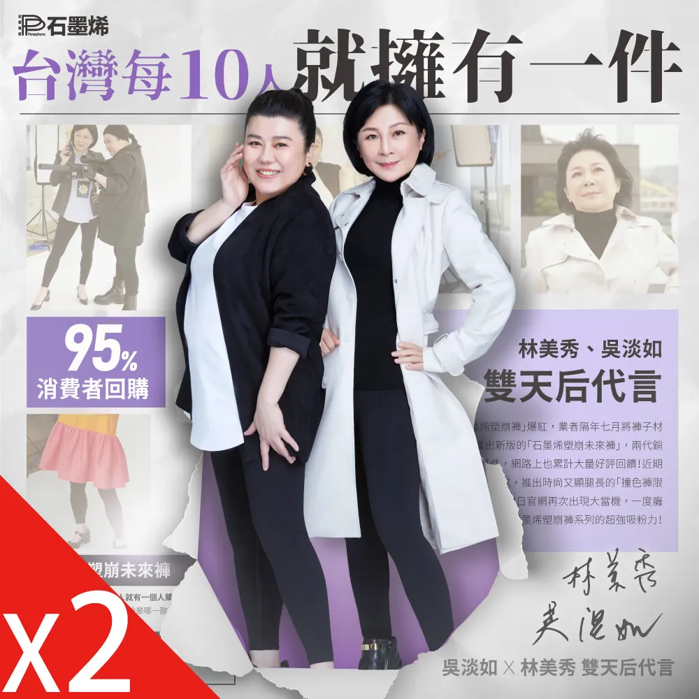 【PP波瑟楓妮】石墨烯塑崩未來褲2件 歷史價格詳細信息