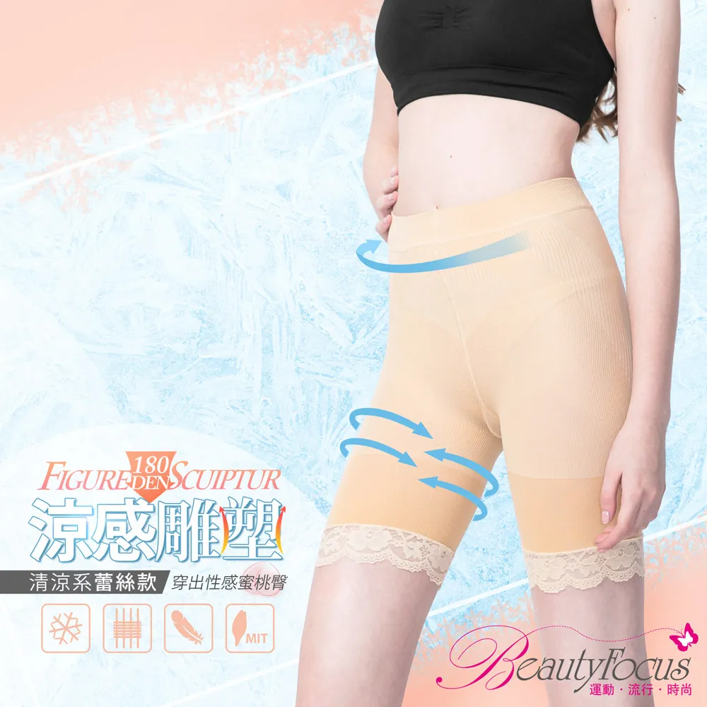 BeautyFocus 180D涼感雕塑蕾絲款塑褲-膚色(2437） 歷史價格詳細信息