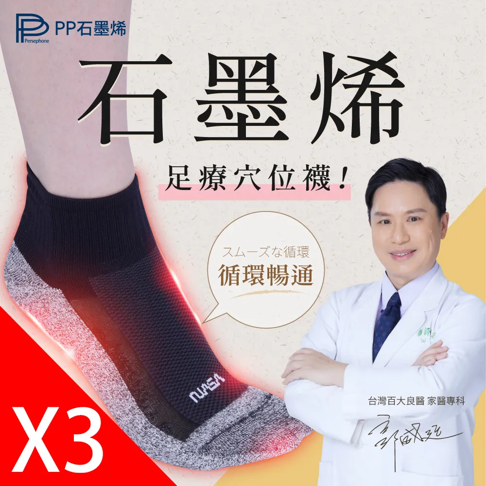 【PP波瑟楓妮】石墨烯律動襪3雙_限量新色 歷史價格詳細信息