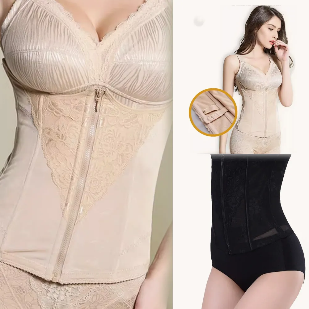 狐狸姬，塑身衣拉鍊腰封修飾腹部腰部塑身衣(S-3XL) 歷史價格詳細信息