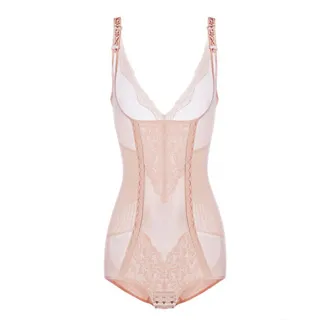 狐狸姬，M-3L塑身衣琳娜有罩杯連身平角透氣修飾塑身衣(多色) 歷史價格詳細信息