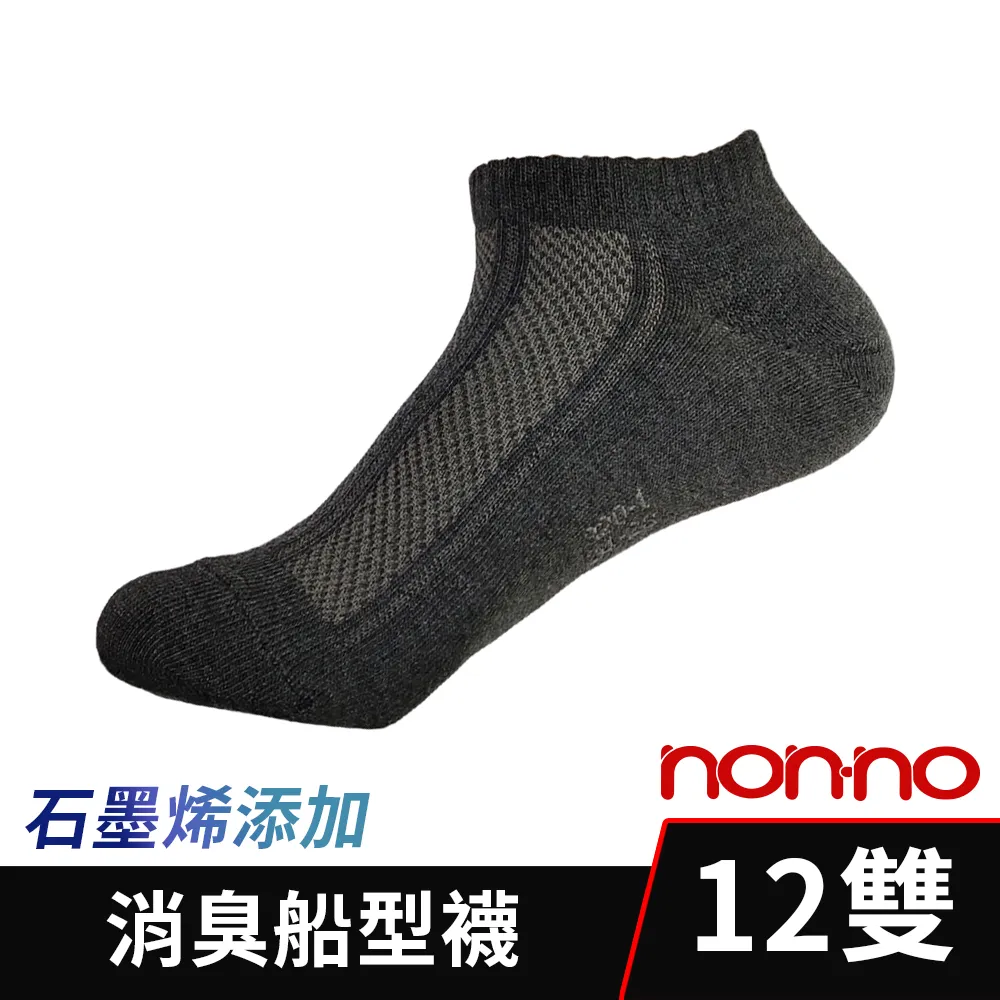 【Non-no】台灣製 石墨烯寬口紳士襪 12雙組 歷史價格詳細信息