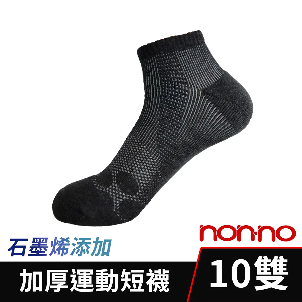 【Non-no】台灣製 石墨烯運動短襪 6雙組 歷史價格詳細信息