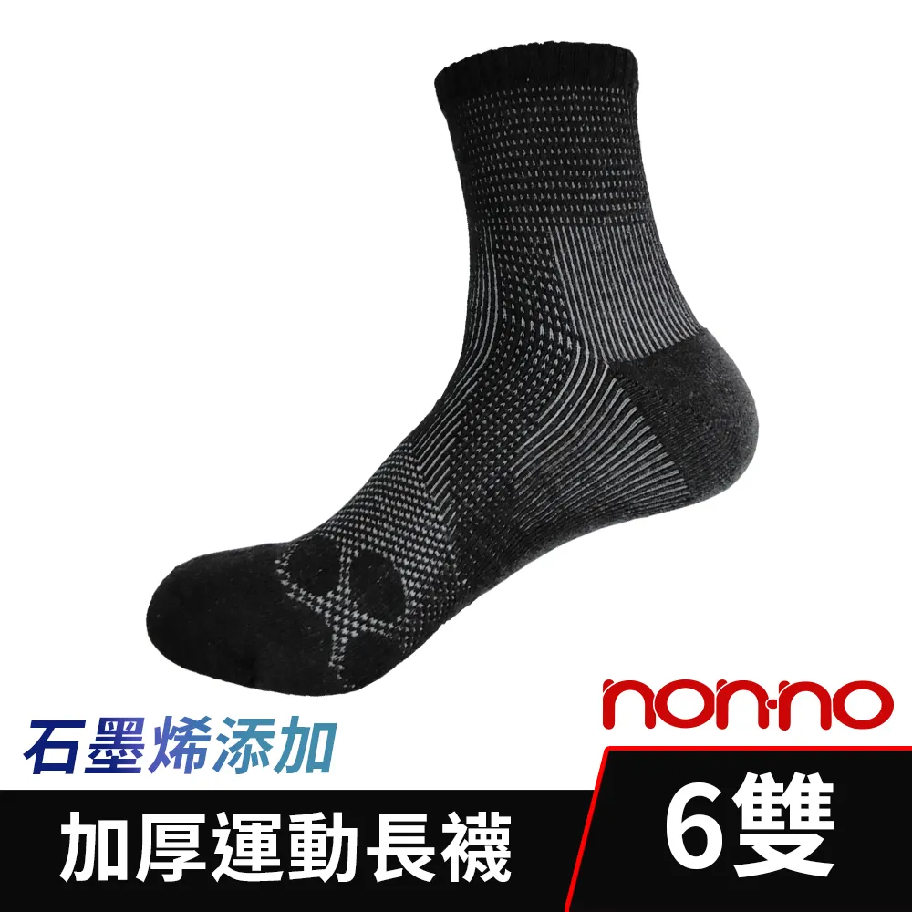 【Non-no】台灣製 石墨烯運動短襪 6雙組 歷史價格詳細信息