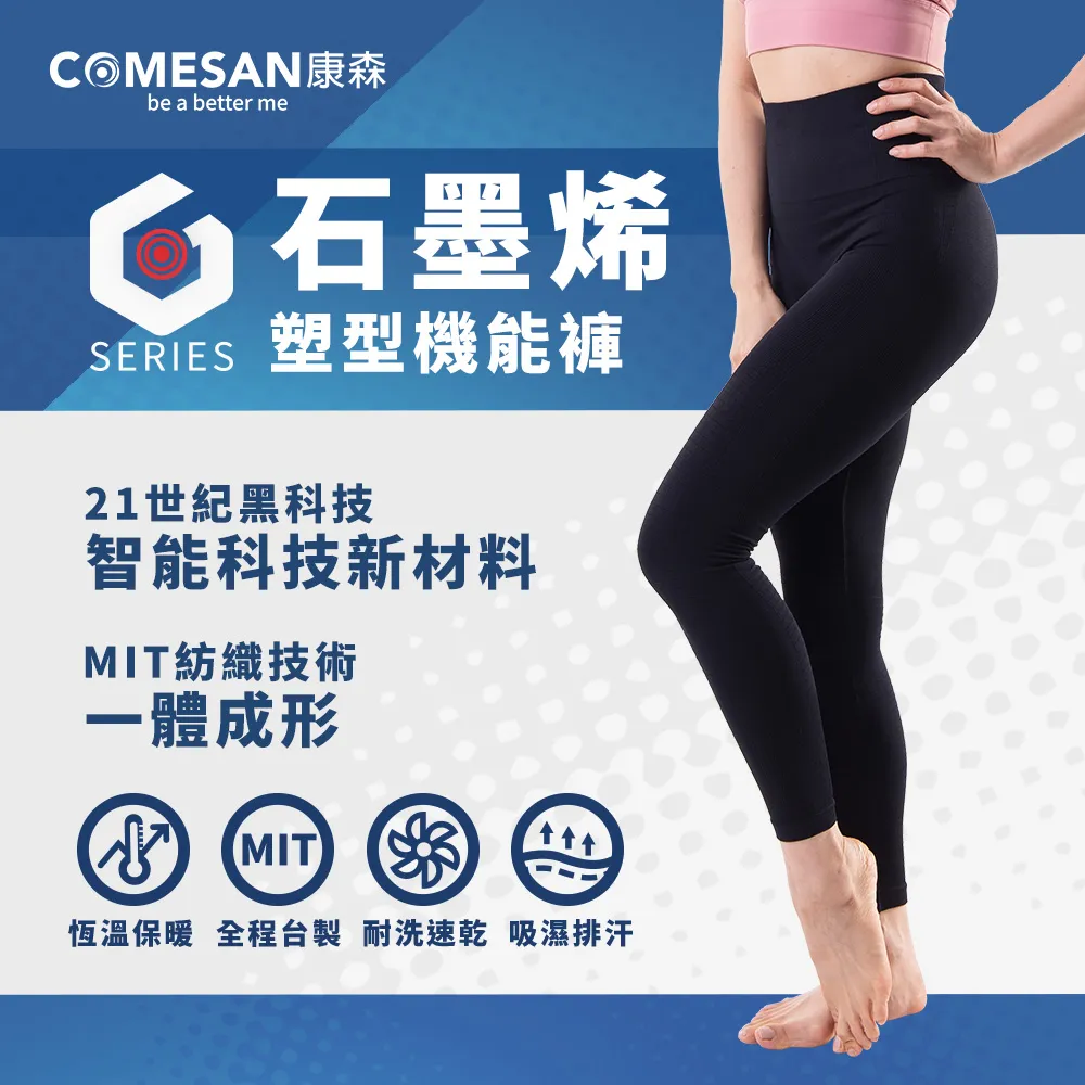 COMESAN 康森 石墨烯塑型機能褲(含60%石墨烯紗) 2入組 歷史價格詳細信息