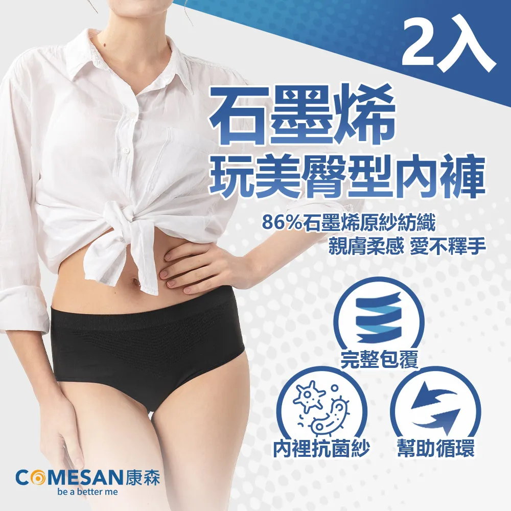 COMESAN 康森 石墨烯玩美臀型內褲三件組 歷史價格詳細信息