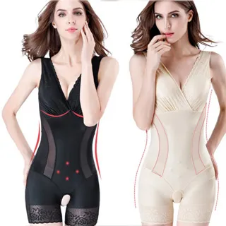 狐狸姬，塑身衣琳娜有罩杯連身平角透氣修飾塑身衣(M-3XL) 歷史價格詳細信息