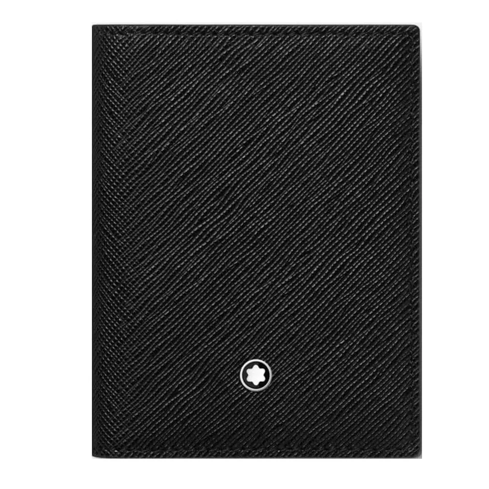 MONTBLANC 萬寶龍 匠心系列 6卡式皮夾 附2透明隔層 黑色 歷史價格詳細信息