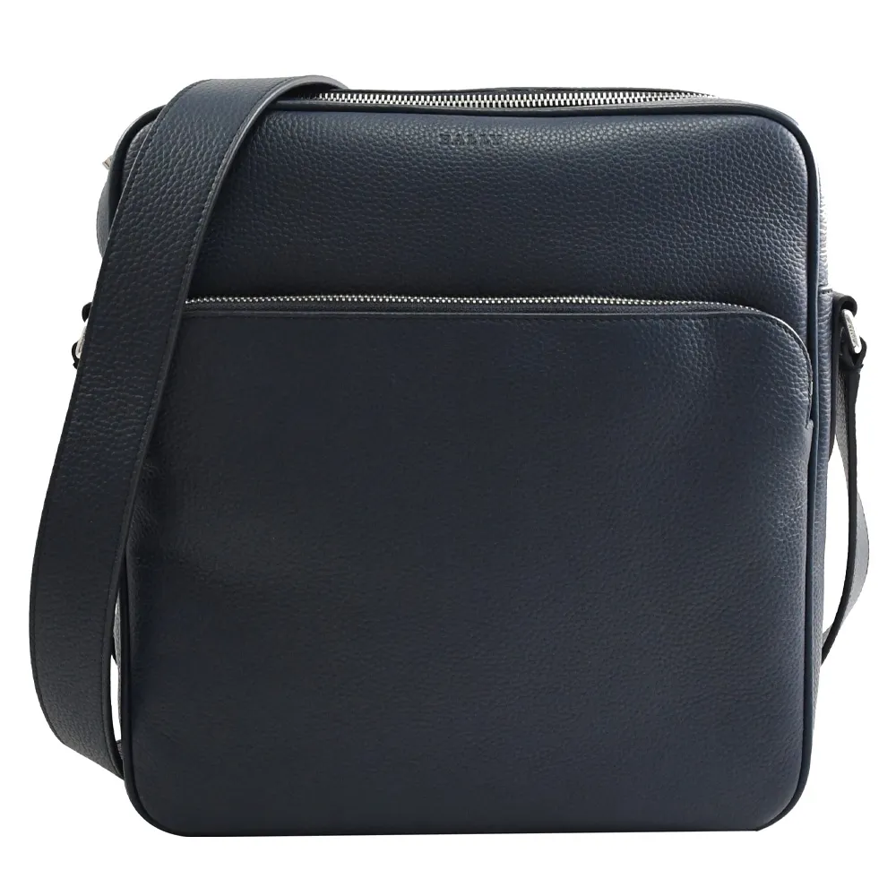 【BALLY】深藍束口單寧斜跨包(bally 斜肩包) 歷史價格詳細信息