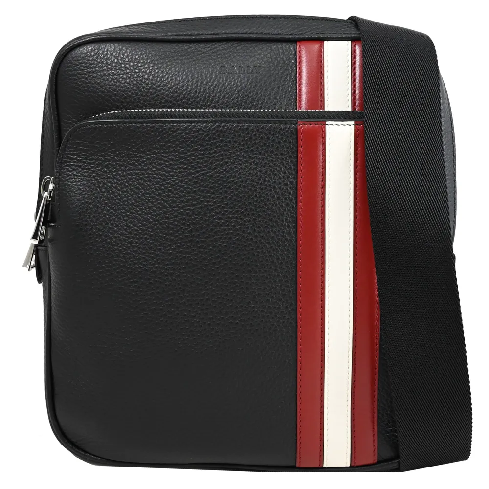 BALLY 6240408 STAZ 經典荔枝牛皮兩用公事包.黑 歷史價格詳細信息