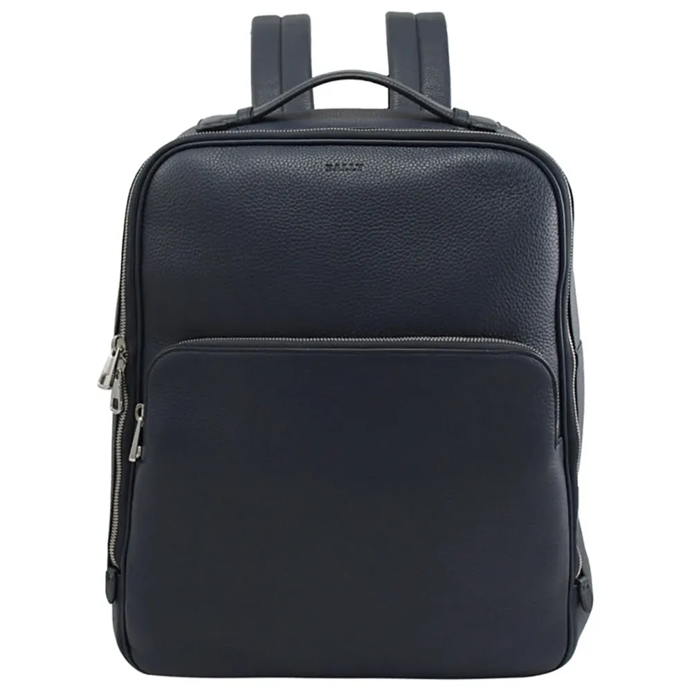 BALLY 6240399 CORNEL 素面荔枝牛皮商旅後背包.深藍 歷史價格詳細信息