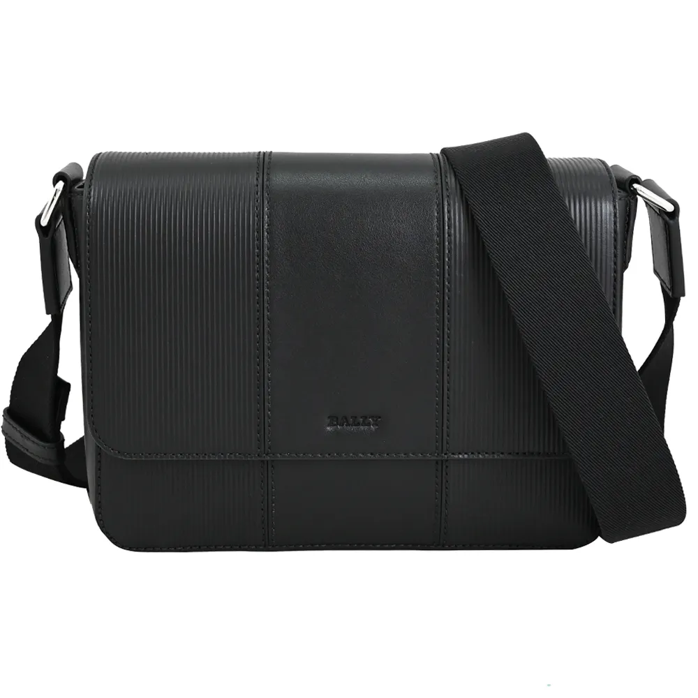 BALLY 6307866 HAIES 經典織帶造型拉鍊兩用公事包.黑 歷史價格詳細信息