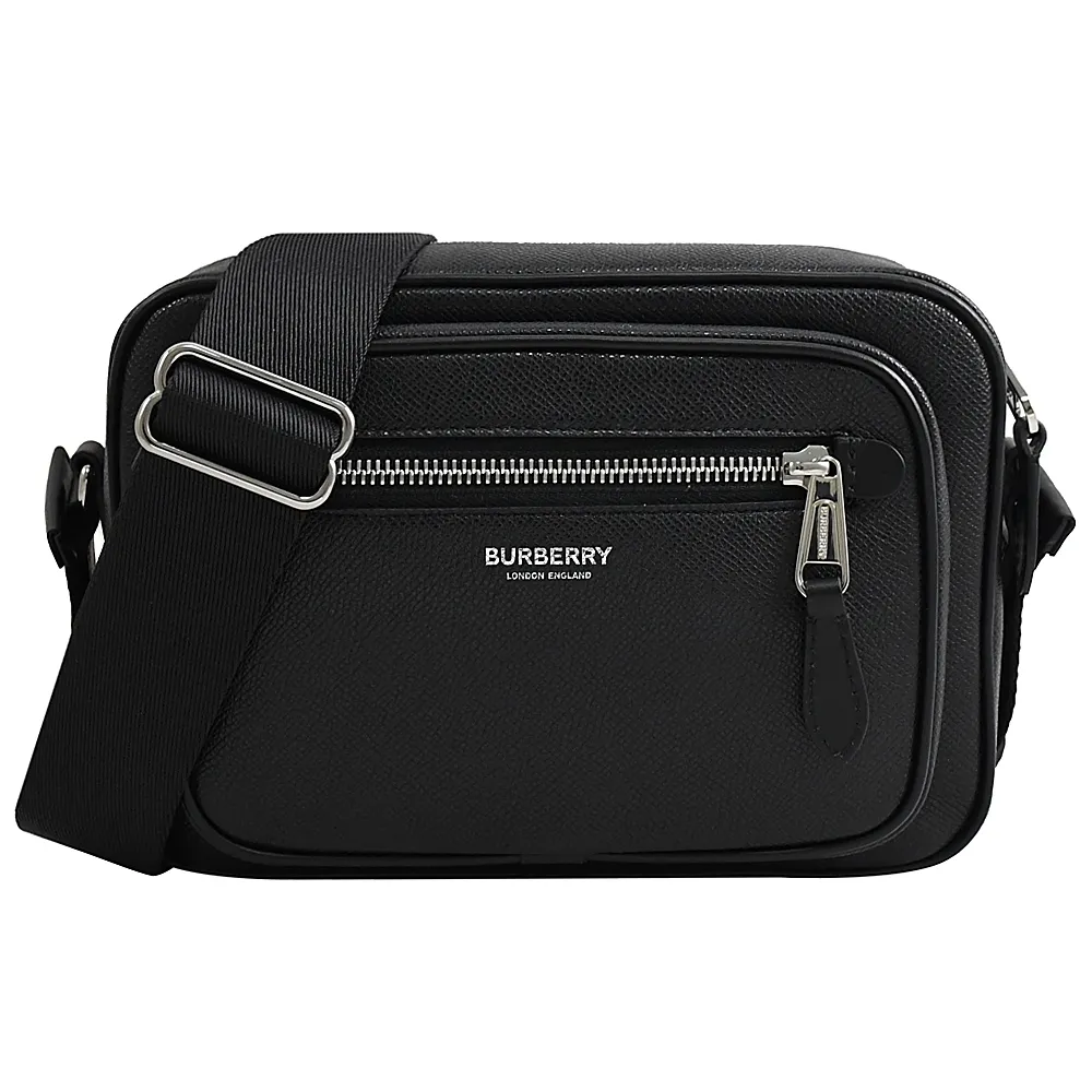 BURBERRY 素色經典格紋雙面針扣皮帶(卡其x黑) 歷史價格詳細信息