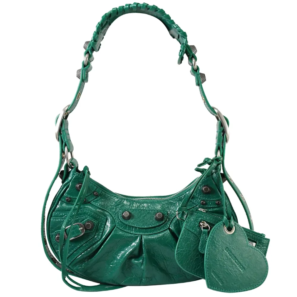 Balenciaga巴黎世家Le cagole 油蜡皮xs号 ash blue这个颜色超美的 歷史價格詳細信息