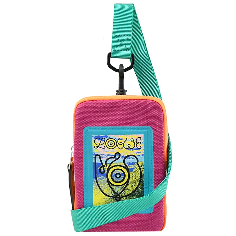 LOEWE Eye/LOEWE/Nature 帆布雙肩休閒後背包.淺褐 歷史價格詳細信息