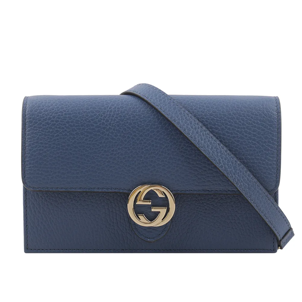 Gucci 皮夾 Leather french flap wallet 真皮短夾 現貨❤超級美 歷史價格詳細信息