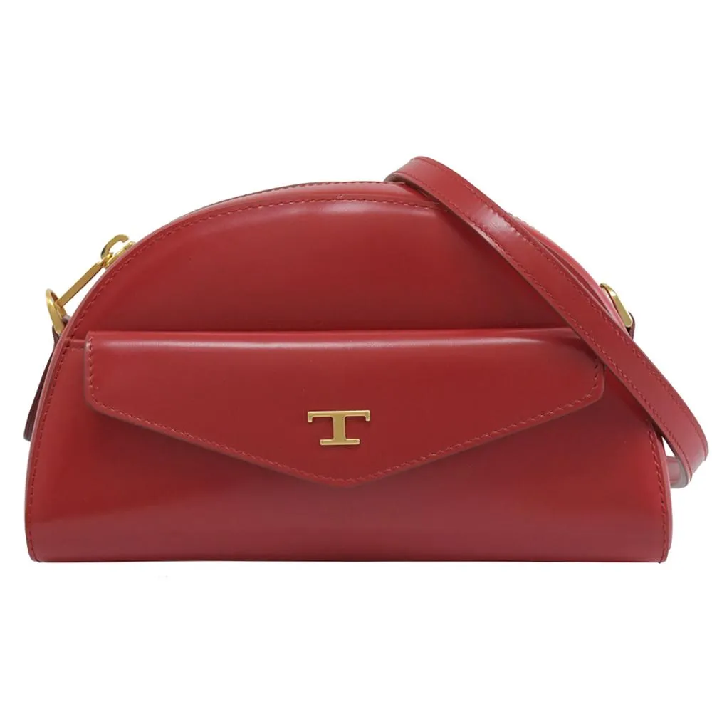 TODS 金屬LOGO荔枝牛皮萬用收納包/化妝包.淺粉 歷史價格詳細信息