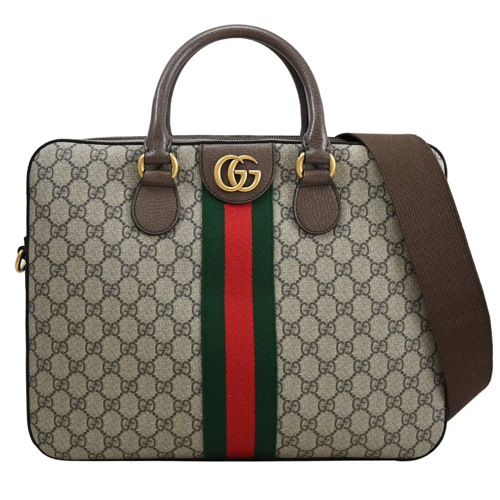 GUCCI 經典Ophidia GG帆布拼接皮革卡片夾(粉色) 歷史價格詳細信息