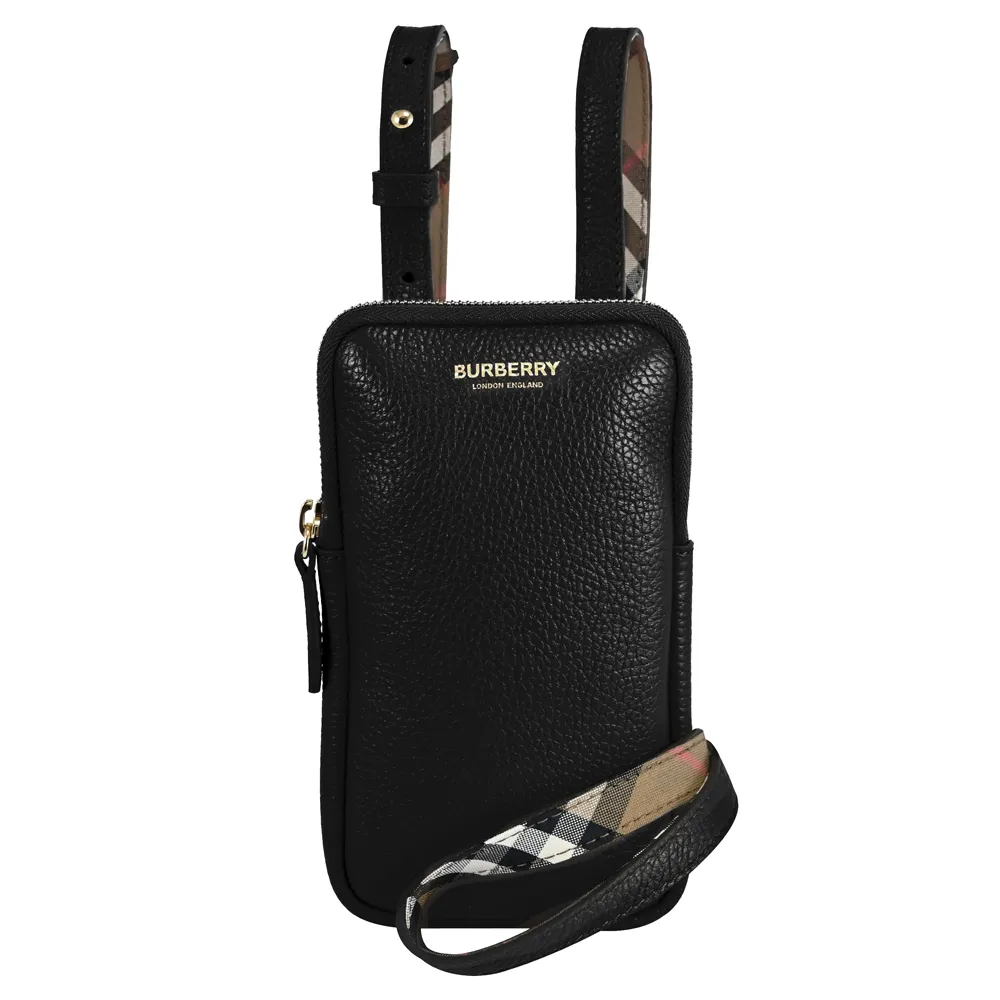 BURBERRY 8084047 品牌經典格紋棉麻肩背托特包.咖邊 歷史價格詳細信息