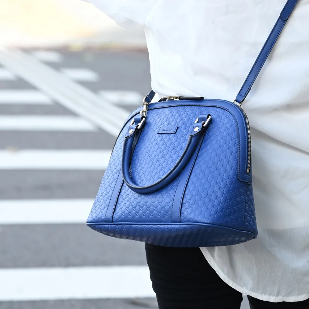 GUCCI 雙G花朵耳環 藍色托帕石 925銀 歷史價格詳細信息