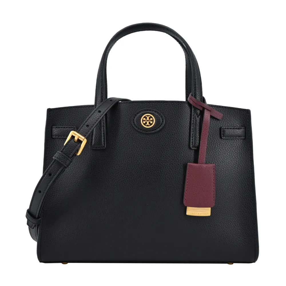 Tory#Burch荔枝紋小牛皮托特包 抽繩水桶包菜籃子 超級洋氣單肩斜背包 禮盒包裝 流行 精品 歷史價格詳細信息