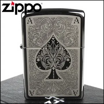 ZIPPO Zippo Ace Design 撲克牌-Zippo A防風打火機 歷史價格詳細信息