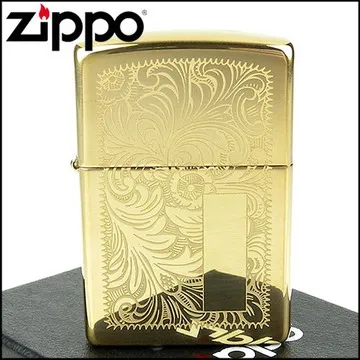 【Zippo】美系~光澤蝕刻Logo打火機+酒壺套組 歷史價格詳細信息