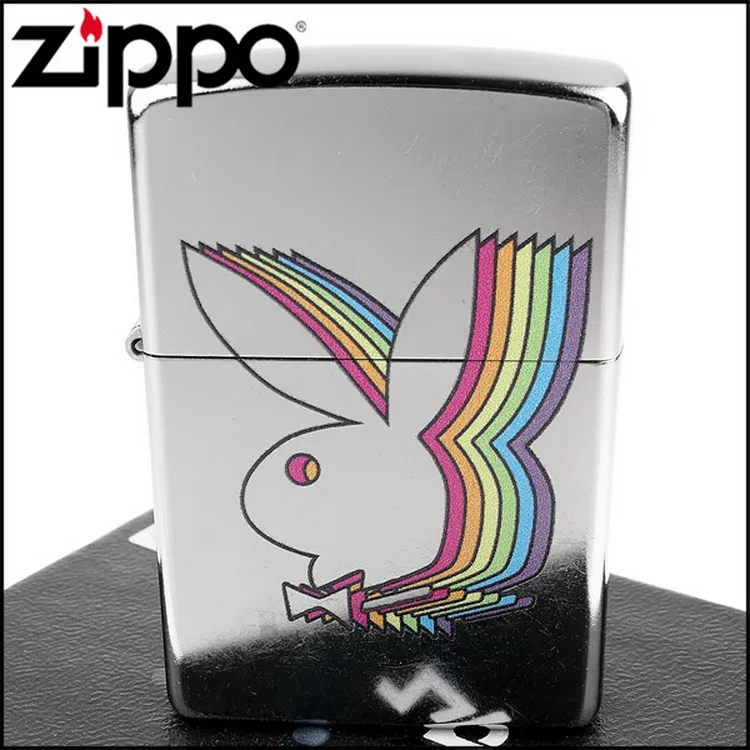 【ZIPPO】美系~PLAYBOY-班尼兔圖案黑色烤漆打火機 歷史價格詳細信息