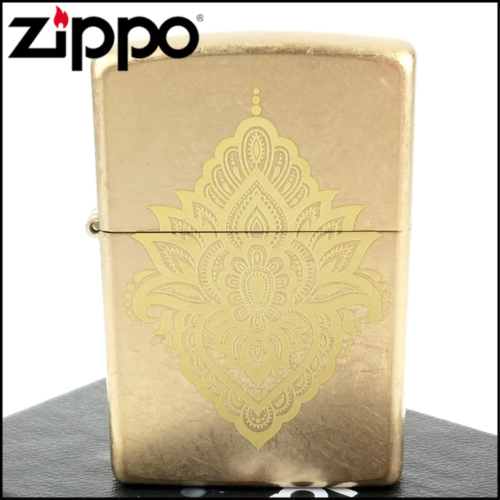 ZIPPO Tattoo Theme Design 狂野拼貼防風打火機 歷史價格詳細信息