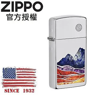 ZIPPO Slim Street Chrom 經典花紗(窄版)防風打火機 歷史價格詳細信息