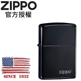 ZIPPO High Polish Black Zippo Logo黑炫冰標誌 防風打火機 歷史價格詳細信息