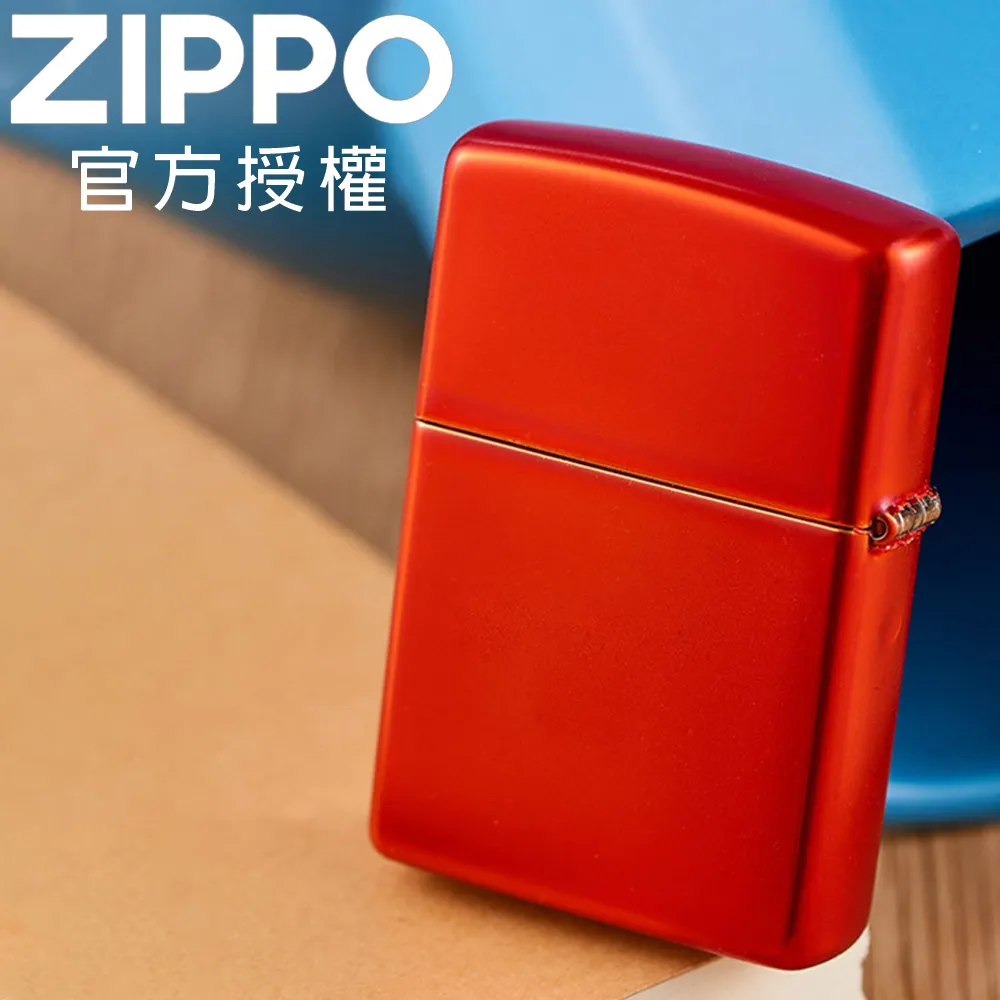 ZIPPO 金屬紅色(素面)防風打火機 經典素面  49475 歷史價格詳細信息