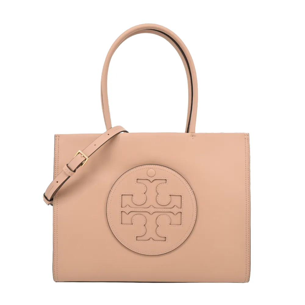 TORY BURCH ELLA 經典縫線LOGO小號尼龍托特包-黑 歷史價格詳細信息