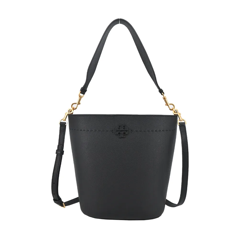 TORY BURCH McGraw 荔枝皮革拉鍊相機包(黑色) 147578 001 歷史價格詳細信息