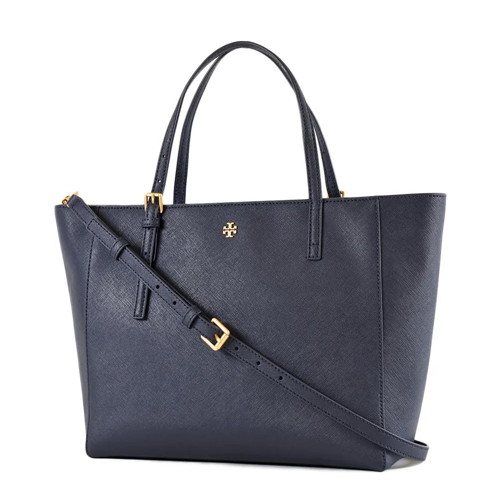 TORY BURCH Emerson系列寶藍x森林綠防刮牛皮簡易型短夾  全新未拆保證正品 歷史價格詳細信息