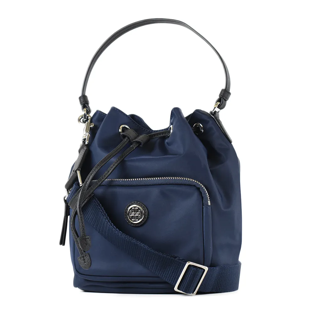 專櫃尼龍手提肩背尺寸25x34x9帶43cm(櫃4藍180） 歷史價格詳細信息