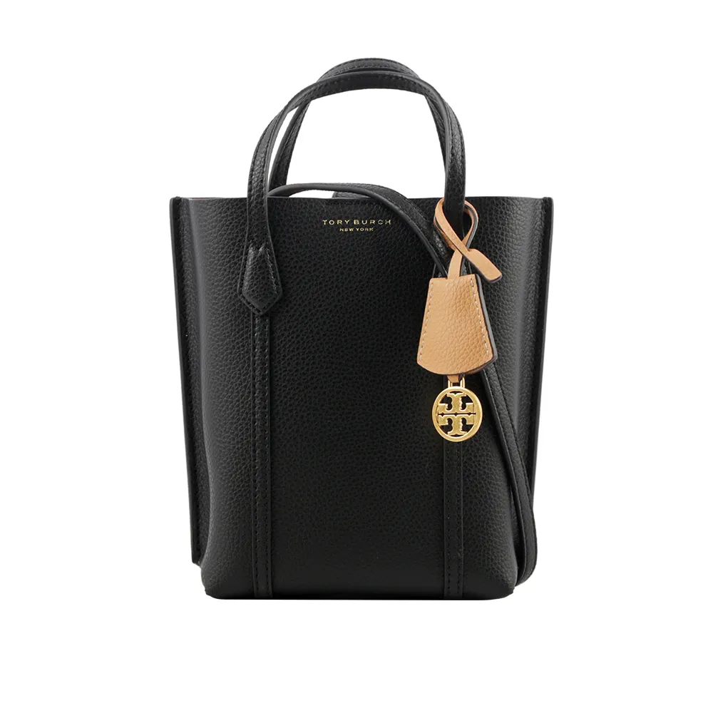TORY BURCH Perry 荔枝皮革三層迷你托特包(淺茶色) 142616 905 歷史價格詳細信息