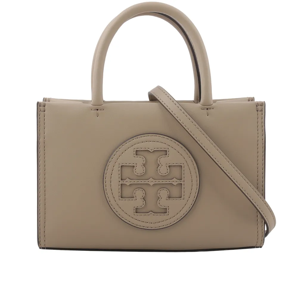 TORY BURCH ELLA 經典縫線LOGO小號尼龍托特包-黑 歷史價格詳細信息